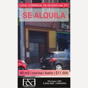 Local Comercial Aguada! Ideal Empresa, Consultorio, Oficina 