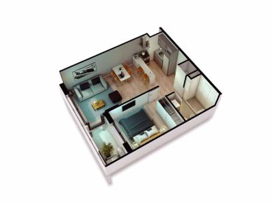 Alquiler Apartamento 1 Dormitorio