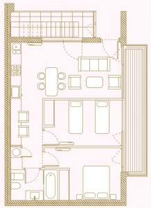 Venta de Apartamento u Oficina a estrenar con 2 Dormitorios y servicios barbacoa, piscina y más en Ciudad Vieja