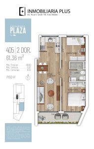 Apartamento De 2 Dormitorios En Pocitos Desde U$s 204.695 Con Barbacoa, Parrillero, Terraza, Lavadero, Garajes, Gym Y Con Financiación Propia además De Muy Bajos Gastos Comunes $ 7000.