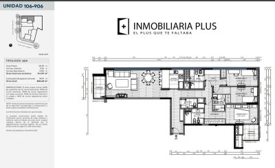Apartamento De 200m2 Con 3 Dormitorios En Villa Biarritz Desde U$s 99.000 De Entrega, 80% Financiado Sin interés.