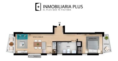 Apartamento De 1 Dormitorio En El Centro De Montevideo Desde U$s 145.000 A Estrenar Con Vista Y Todos Los Servicios Y Ley De Vivienda Promovida 