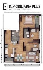 Venta de Apartamento En Cordón Sobre 18 De Julio 3 Dormitorios, 2 Baños 94m2 Desde U$s 40.454 De Entrega C805P