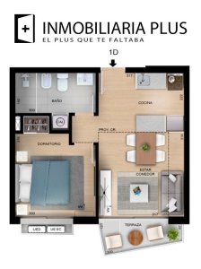 Venta de Apartamento En El Centro Con Todos Los Servicios Frente A La Bahía De Montevideo P