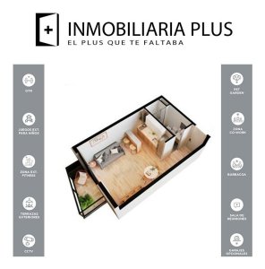 Monoambiente En último Piso Con Gym, Barbacoa, Zona, Fitness, Jardín Para Mascotas, Y Mucho Más Desde U$s 19.625 De Entrega A Estrenar Con Vista Y Todos Los Servicios Y Ley De Vivienda Promovida