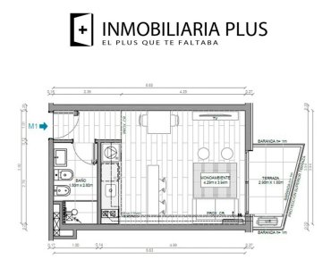 Monoambiente A Estrenar En Cordón Desde U$s 93.223 Con Todos Los Servicios Y Ley De Vivienda Promovida