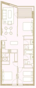 Apartamento en Venta de 3 Dormitorios con Piscina y más servicios en Ciudad Vieja de Montevideo
