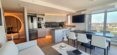 Venta de Apartamento de 2 dormitorios en Pocitos con terraza en Montevideo