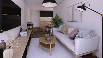 Venta de Apartamento 1 Dormitorio Al frente en Piso 11 en Palermo Soho C831-1104