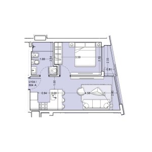 Alquiler de Apartamento de 1 dormitorio con garaje, gym, barbacoa, cowork y más en Montevideo