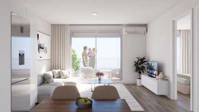 Venta de Apartamento en Cordón a estrenar con barbacoa, gym, lavadero y más Vivienda Promovida en Montevideo