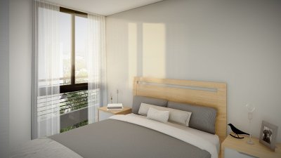 Apartamento de 1 dormitorio Vivienda Promovida con gran terraza de 71 m2 Parrillero y más en NOI Trueba C745-103B
