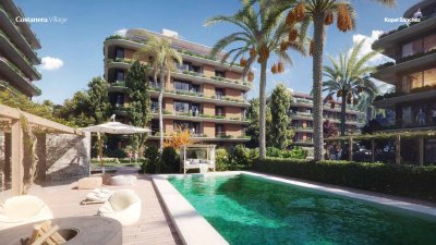 VENTA de Apartamento COSTA Sobre la primera línea al mar en la Ciudad de la COSTA C846-2D105E 2 Dormitorios con GARAJE