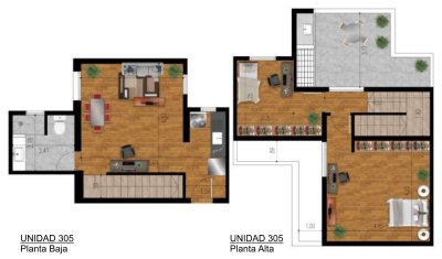 Venta de Apartamento en Ciudad Vieja de Montevideo con barbacoa privada y depósito a pasos de la Rambla y Av. 18