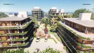 VENTA de Apartamento COSTA Sobre la primera línea al mar en la Ciudad de la COSTA C846-2D404C 2 Dormitorios con GARAJE