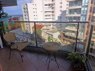 ALQUILER APARTAMENTO PUNTA CARRETAS 2 DORM. VISTA AL MAR 