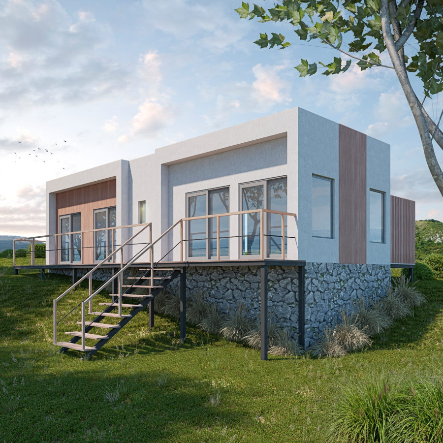 Vivienda elevada Villa Serrana