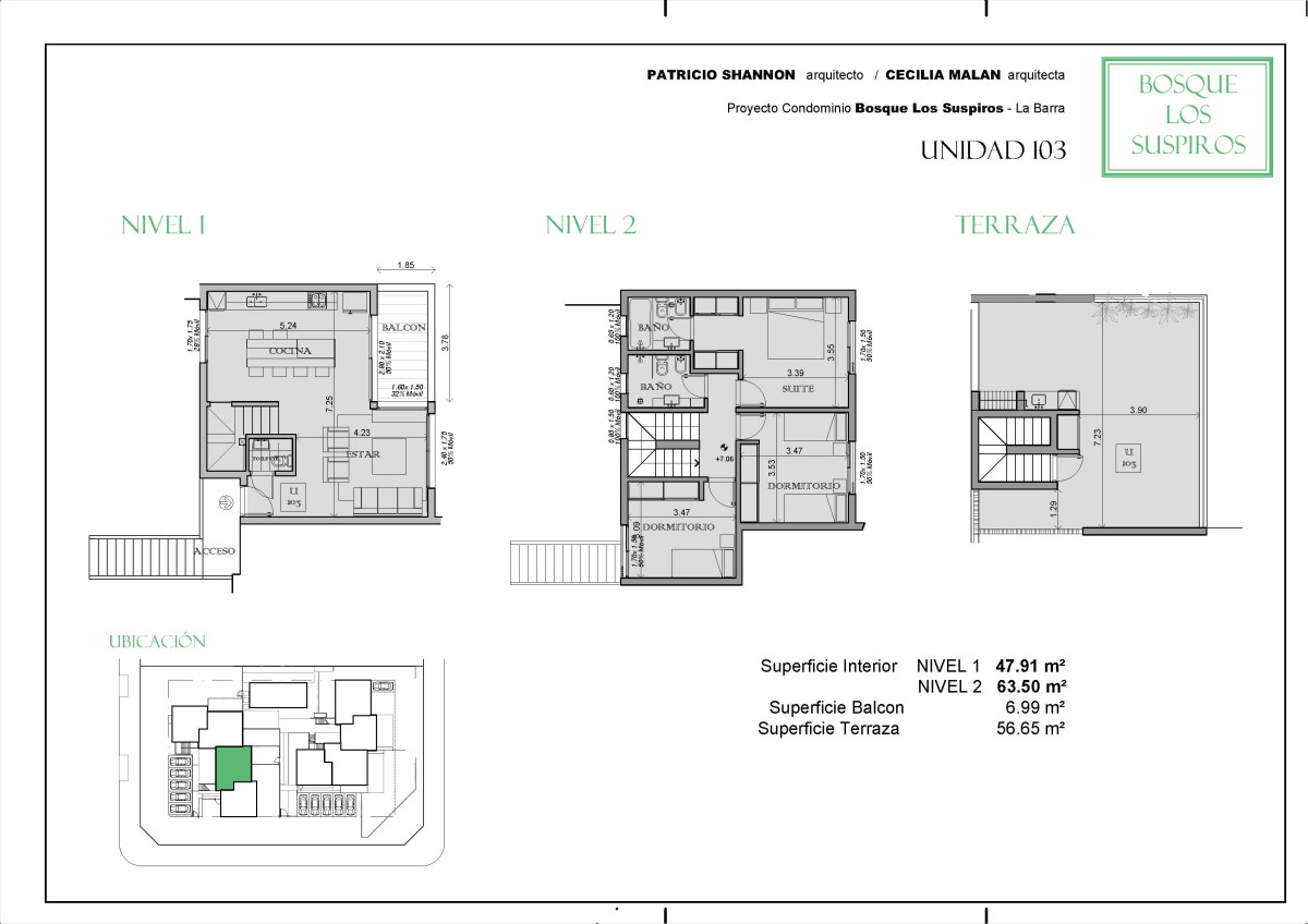 Invertí en La Barra, duplex de 3 dormitorios