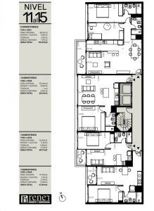 Proyecto de edificio en Pocitos