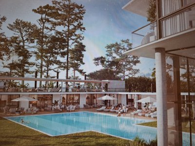 Apartamento de 2 dormitorios en venta con vista al mar 