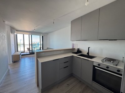 Apartamento 1 dormitorios en More Buceo semi amoblado