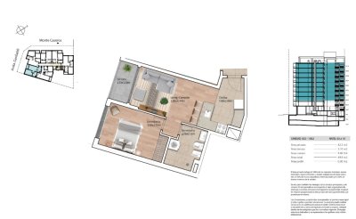 ALQUILER APARTAMENTO 1 Dorm. - TRES CRUCES 