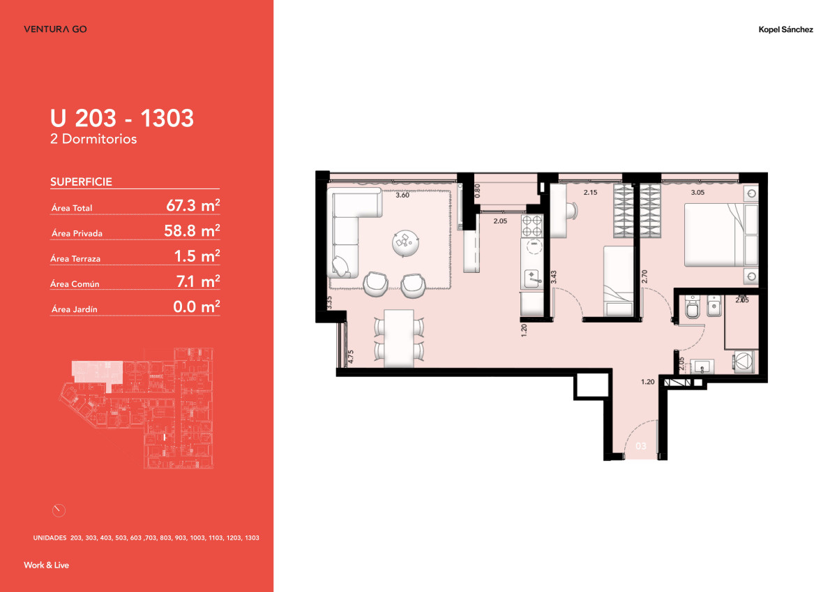 Apartamento ID.1366 - Venta Apartamento 2 dormitorios en La Blanqueada (cod 1366)