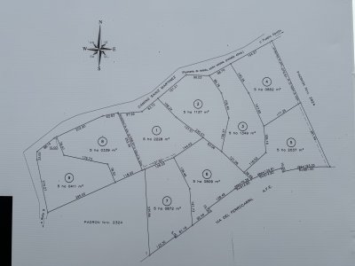 VENTA Chacra 5 ha en Chacras del Ferrocarril en Garzón