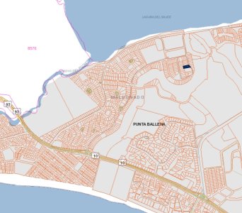 Venta terreno 1576 mts2 apto para propiedad horizontal en Club del Lago, Punta del Este