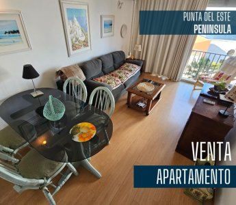 Apartamento en venta en Península de Punta del Este (se vende amueblado)