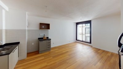 Alquiler monoambiente con terraza - La Blanqueada 