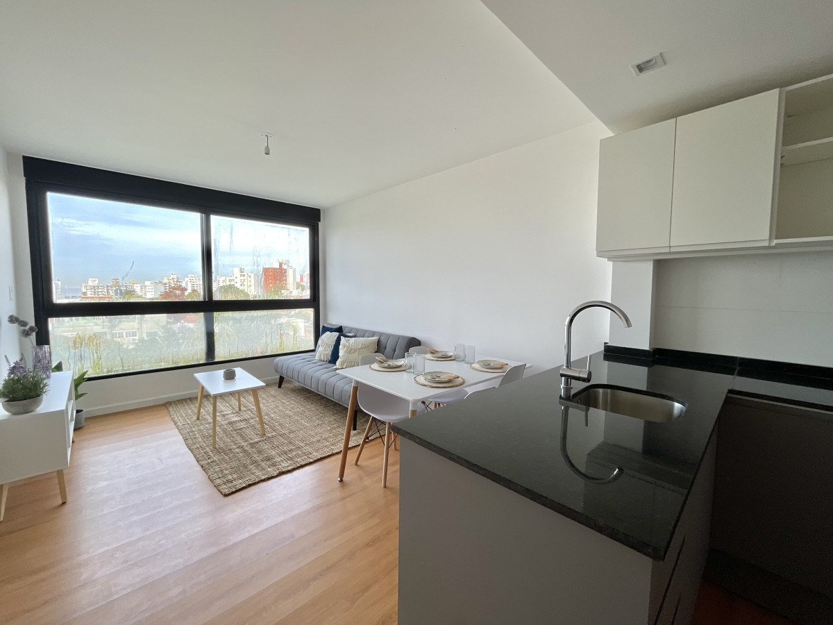 Venta apartamento con renta 1 dormitorio + terraza + opcion garaje - Malvin 