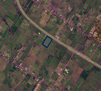 Excelente campo sobre ruta 1