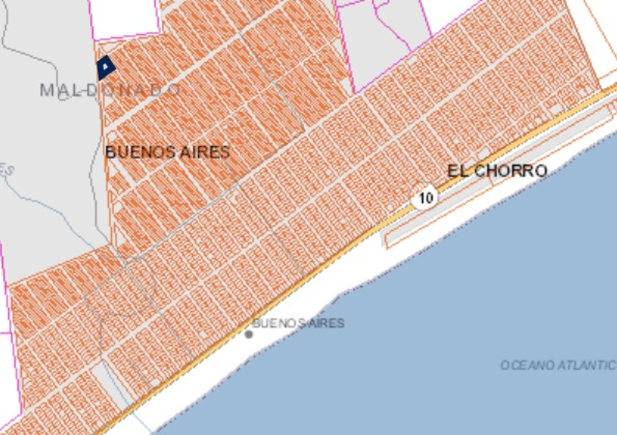 TERRENO EN VENTA 2450m CALLE 22  EN BALNEARIO BS AS 