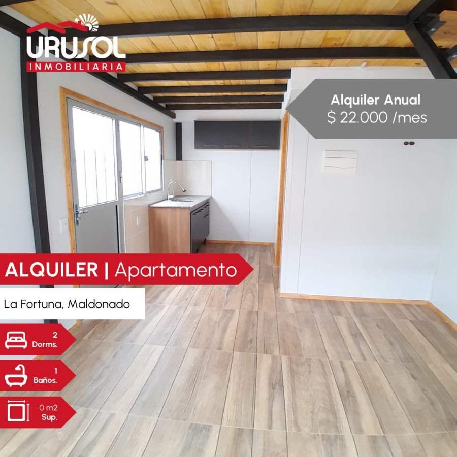 Se ALQUILA Apartamento de 2 Dormitorios
