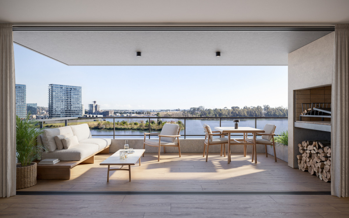 APARTAMENTO DE 2 DORMITORIOS EN VENTA FRENTE AL LAGO CALCAGNO