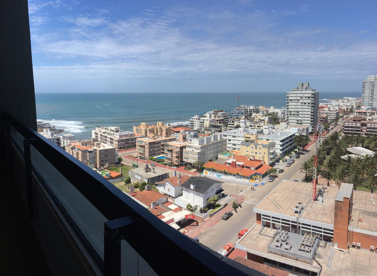 Piso alto con vista, Edificio con sevicios