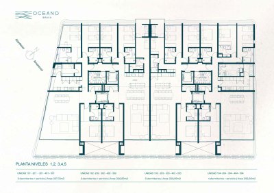 Apartamento en Pozo, 3 dormitorios, Océano Brava