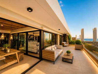 Penthouse con Vista al Mar en Manantiales 