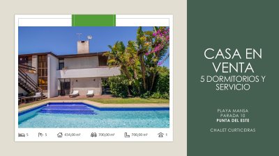 Casa en venta playa mansa.