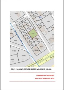 Terreno 405Mts2 en Rincon del Indio