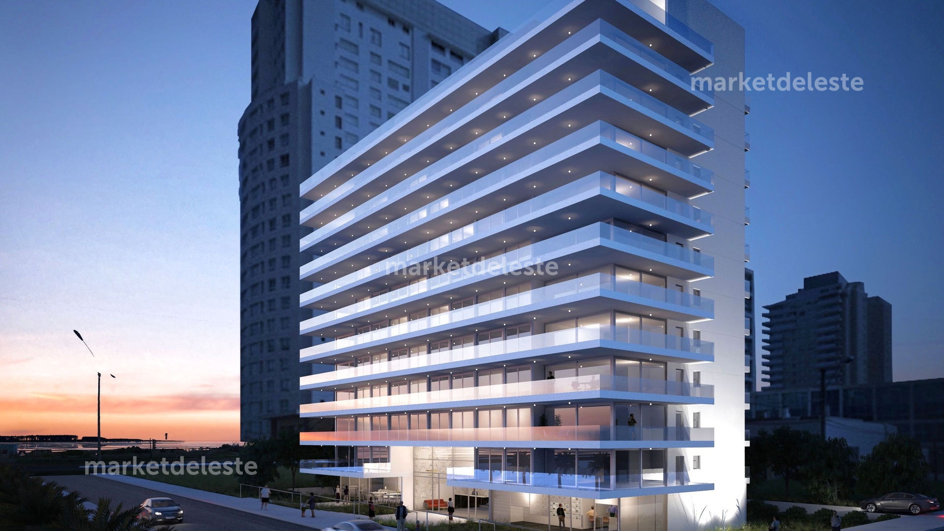 MANSA - 1 DORM PISO ALTO CONTRAFRENTE