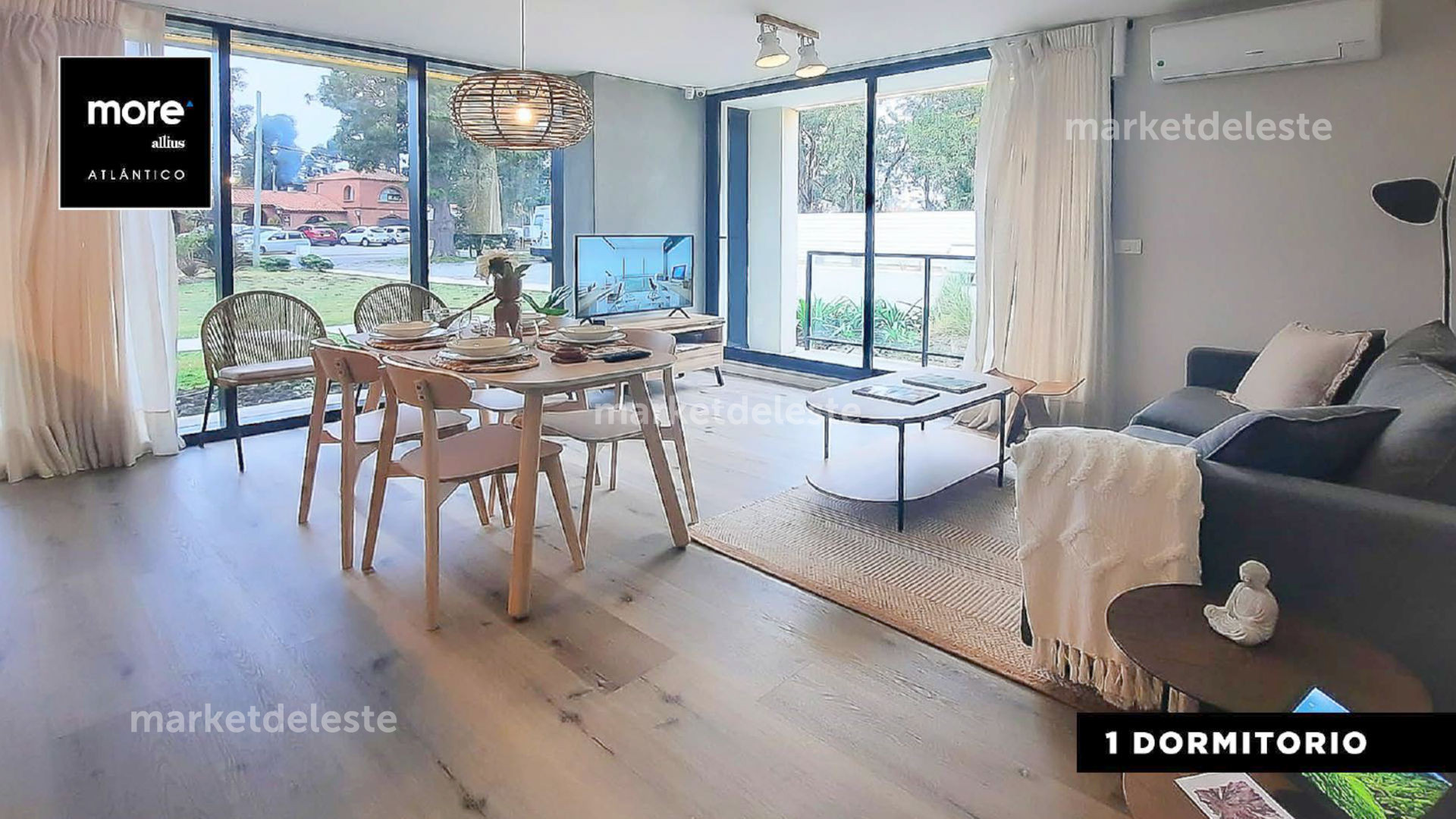 ATLÁNTICO - 1 DORM - TIPOLOGÍA 01