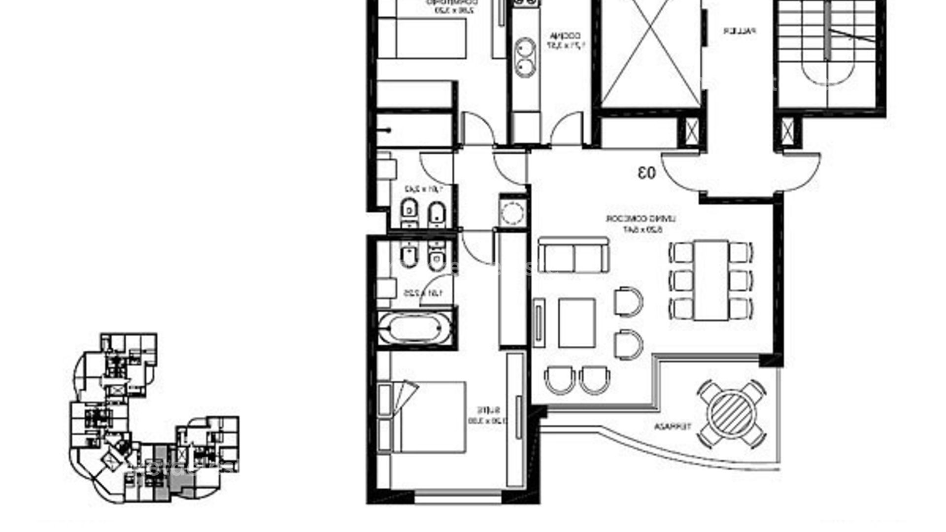 OCEAN DRIVE 2 -  PENT HOUSE 2 DORM