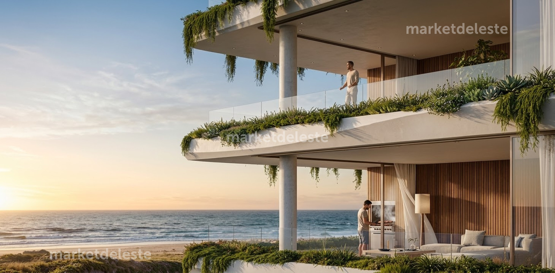 EDIFICIO OCEANO BRAVA - PLANTA BAJA CON JARDIN