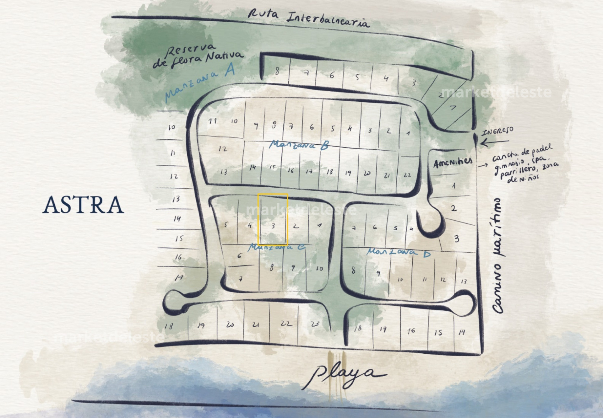 BARRIO ASTRA - LOTE DE 1314 M2 