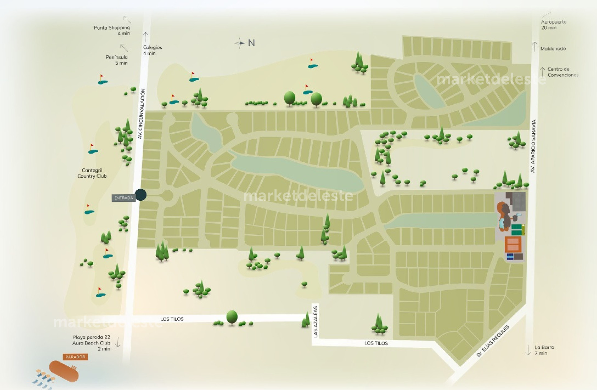 TERRENO EN BARRIO PRIVADO - AURA