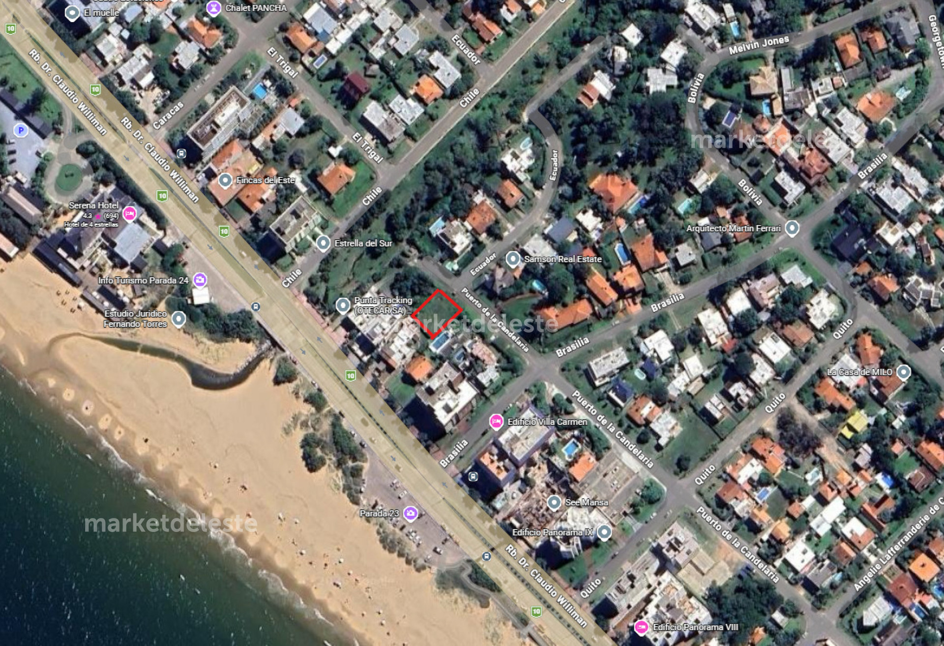 TERRENO 356m2 - PLAYA MANSA