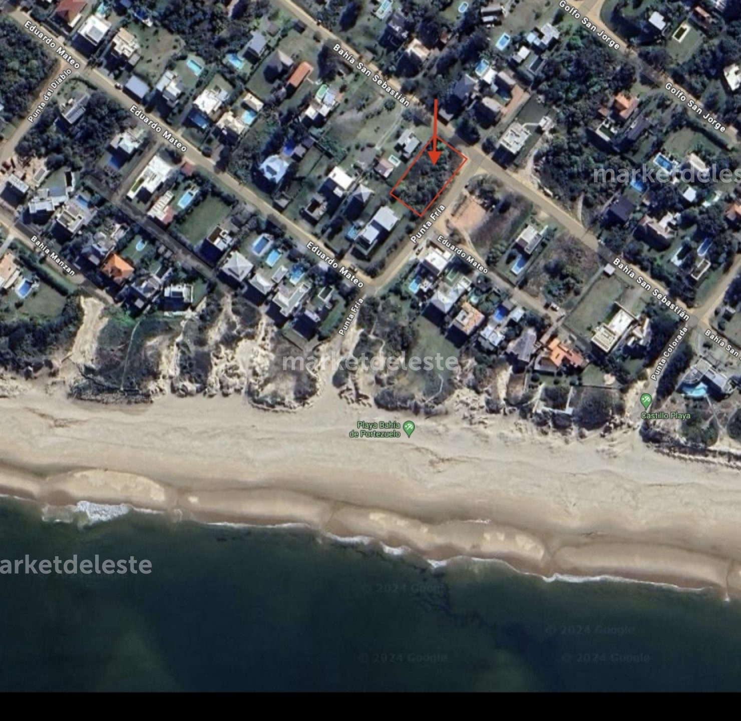 TERRENO A METROS DEL MAR - PORTEZUELO