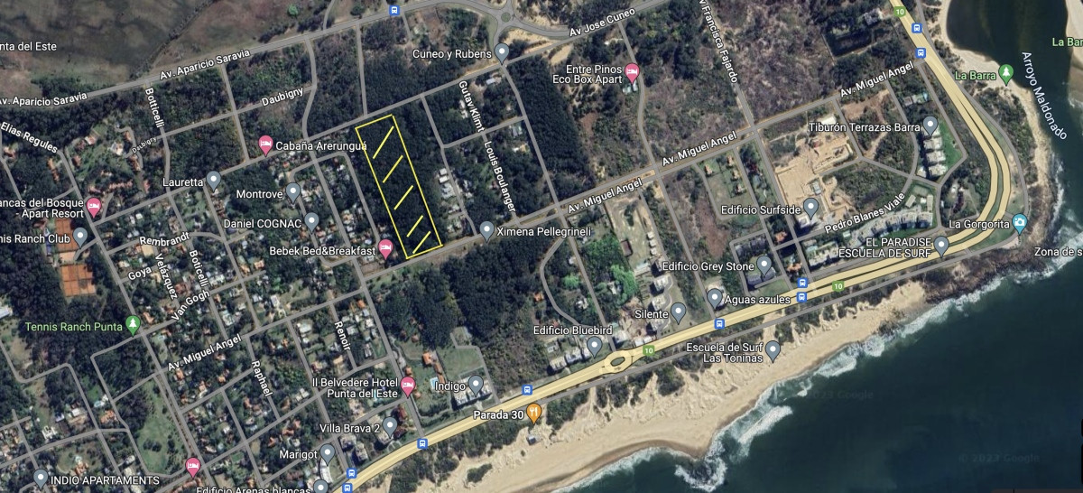 Terreno en venta para desarrollo, Playa Brava, Punta del Este 